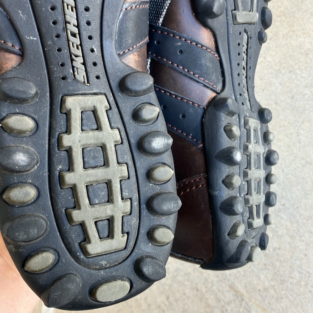 Skechers Relaxed Step Talus-Burk Leather Shoes, 8.5 - Picture 5 of 6